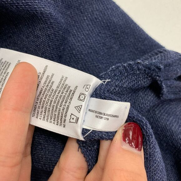 Champion Arizona Wildcats Sweatshirt Womens L Large Blue Embroidered Fleece - Picture 9 of 11